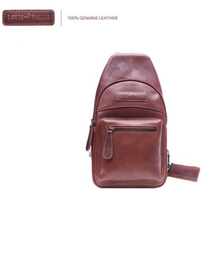 8012-Cross Body Leather Bag