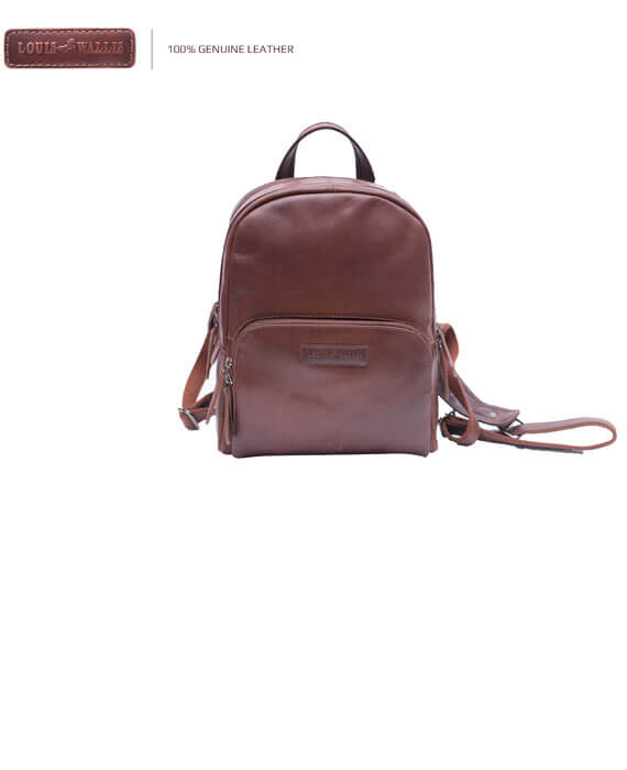 80120-Leather Backpack