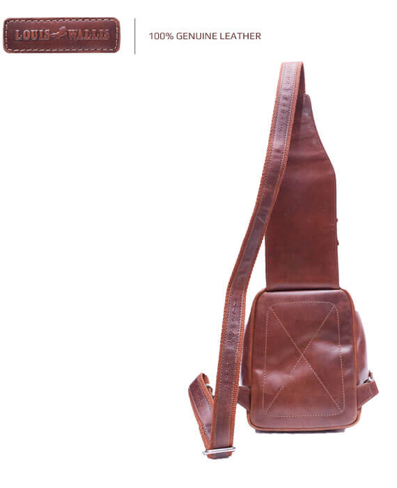 80127-Cross Body Leather Bag