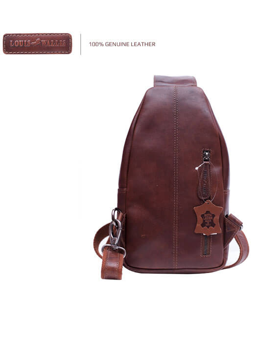 8014-Cross Body Leather Bag
