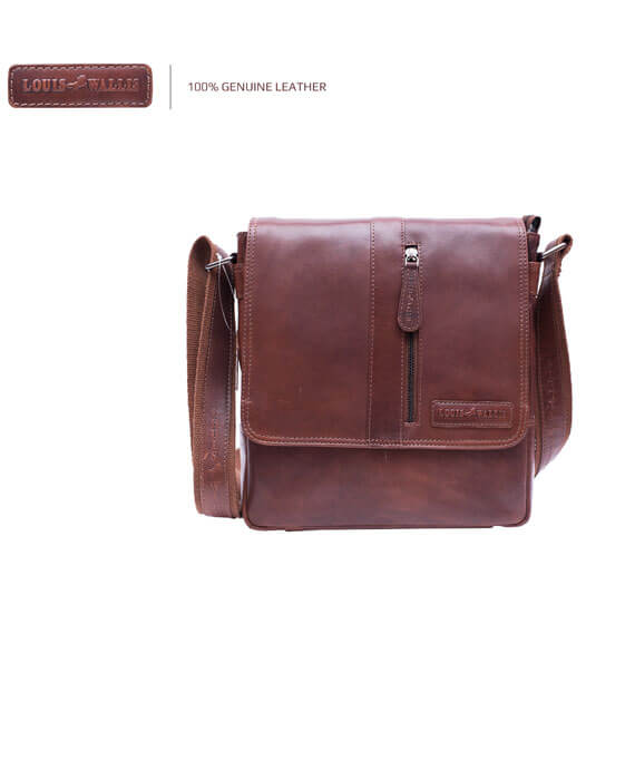 8027-Sling Leather Bag