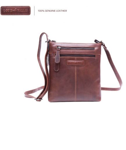 8077-Sling Leather Bag