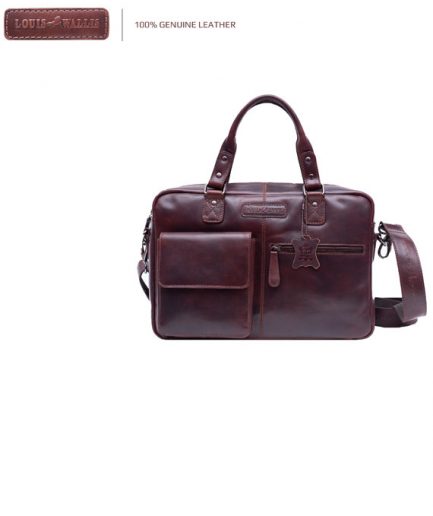 80110- Leather Laptop Bag