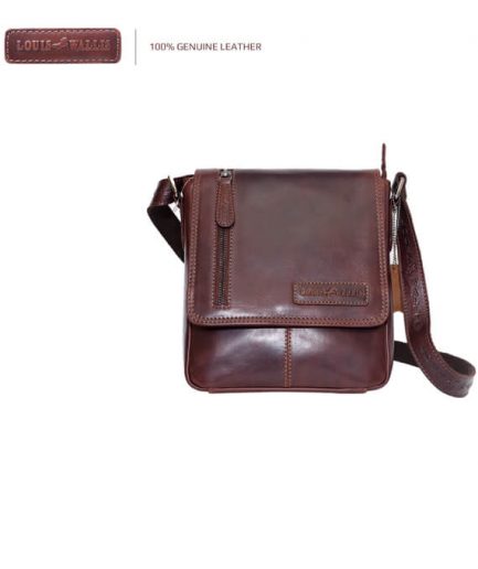 8021- Leather Sling Bag