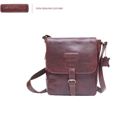 8074-Leather Sling Bag